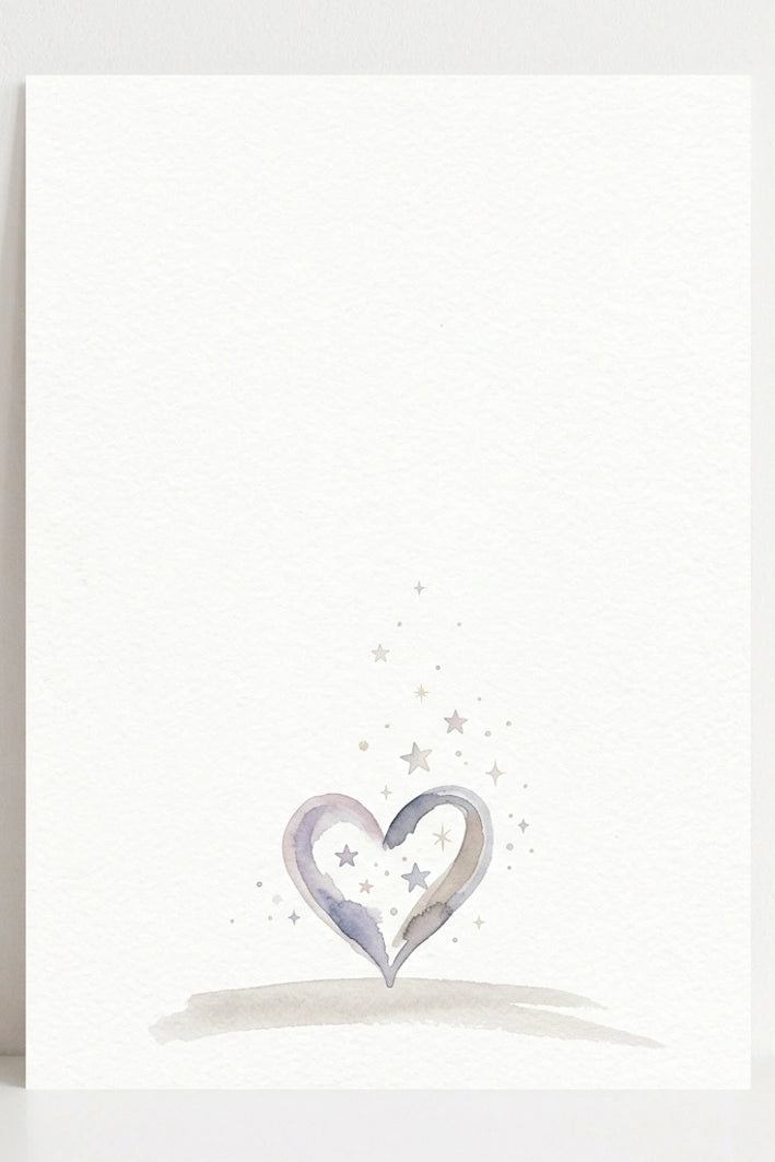 Cuore eterno 6x9 cm
